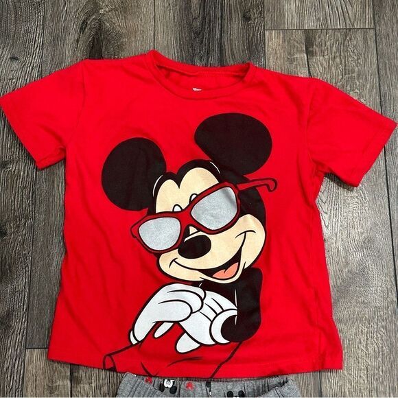 Mickey Mouse Pajamas PJ's boys size 8 Disney - Picture 3 of 5